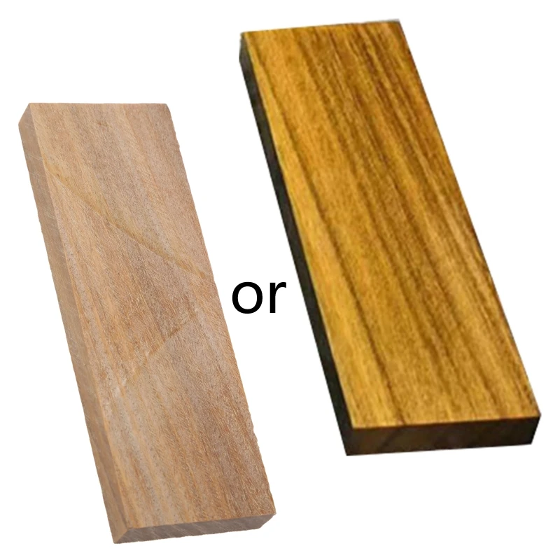 

Wood Knife Scale Handle Blanks DIY Knives Making Plate Material 12x4x1cm