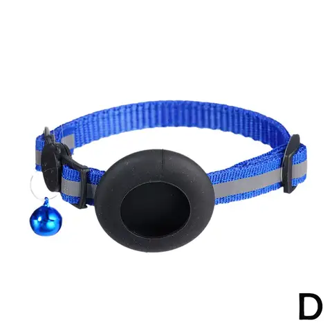 Милый Светоотражающий ошейник с Bluetooth и колокольчиком, трекер для домашних животных, ночной адрес, защита от потери, подвеска, слежение за собакой, Q8N2