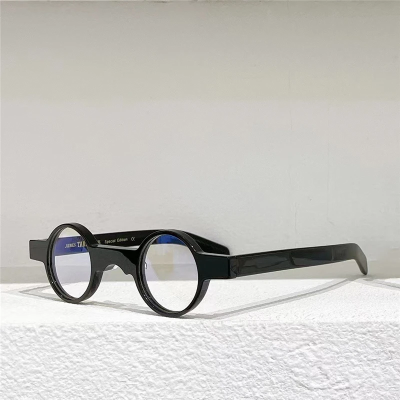 

JAMES TART 369 Optical Eyeglasses For Unisex Retro Style Anti-blue Light Lens Plate Round Full Frame With Box