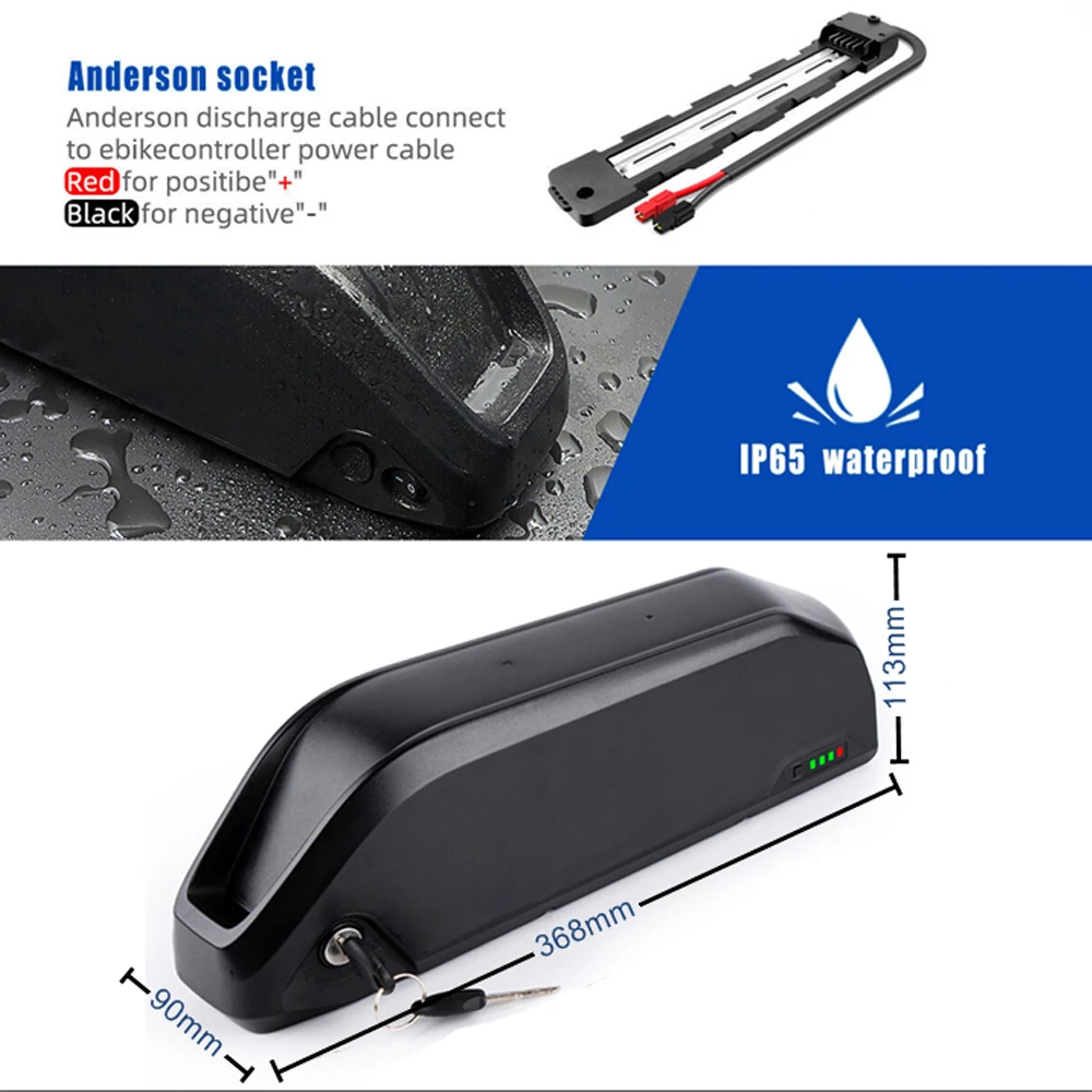 Литий-ионный аккумулятор для электровелосипеда 48 В 21 Ач 36 18 52 в - купить по