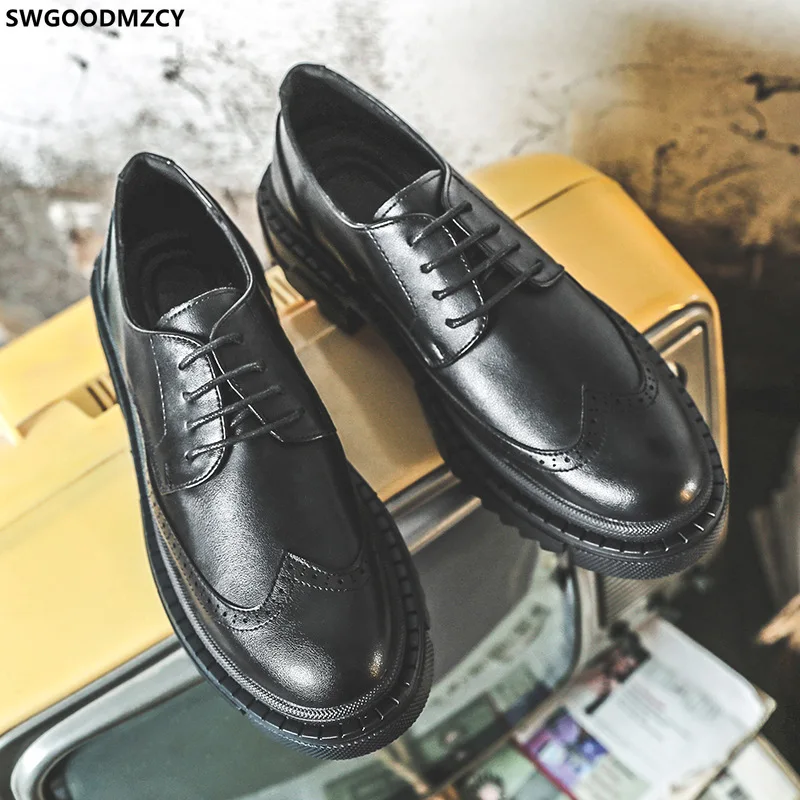 

The Office Casual Shoes for Men Italiano Casual Business Oxford Shoes for Men Platform Dress Shoes for Men Casual Business обувь