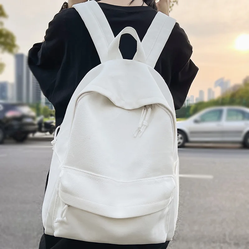 

Холщовый Рюкзак для ноутбука для девочек и мальчиков, крутая Мужская и женская школьная сумка, модный дорожный Дамский ранец для книг