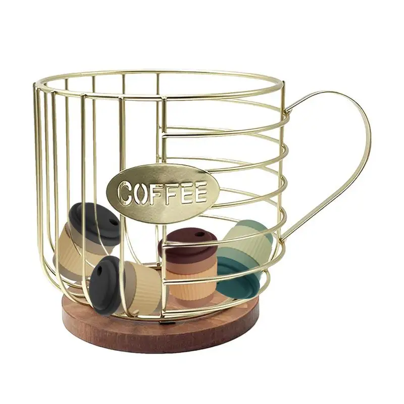 

Coffee Pod Storage Large Capacity Cup Holder And Storage For Coffee Pods Coffee Bar Accessories For Bookstore Cafe Bar