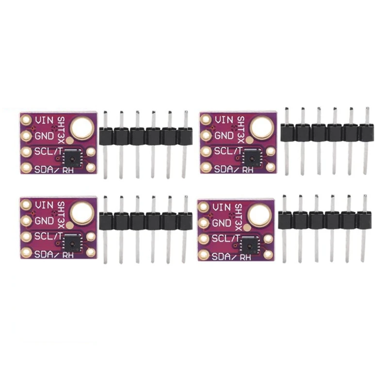 

SHT31 SHT31-D микроконтроллер IIC I2C датчик температуры и влажности, датчик температуры и влажности с контактным разъемом