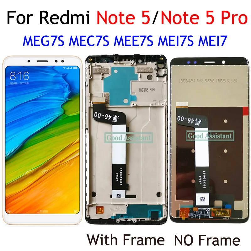 ЖК-дисплей 5 99 дюйма для Xiaomi Redmi Note 5/Note5 Pro/5Pro сенсорный экран с дигитайзером в