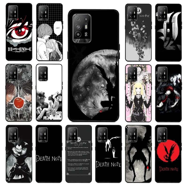 

Anime Death Note Ryuk kiras Phone Case for OPPO A54 A74 A94 A53 A53S A9 A5 A15 A91 A95 A73 A31 A52 A93 A92