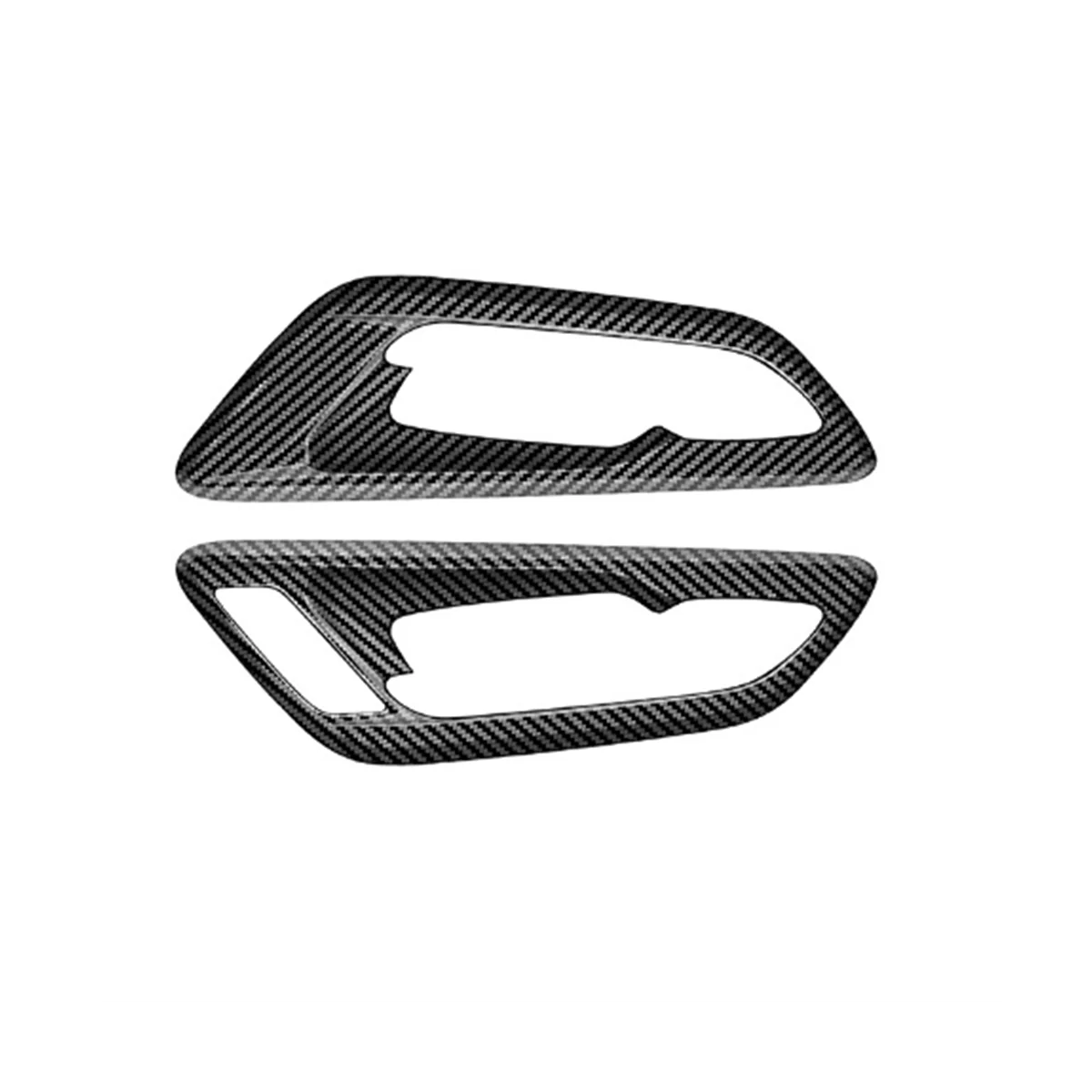 

Car Carbon Fiber Inner Door Bowl Panel Inside Handle Protector Cover for Toyota Alphard 40 Series 2023+