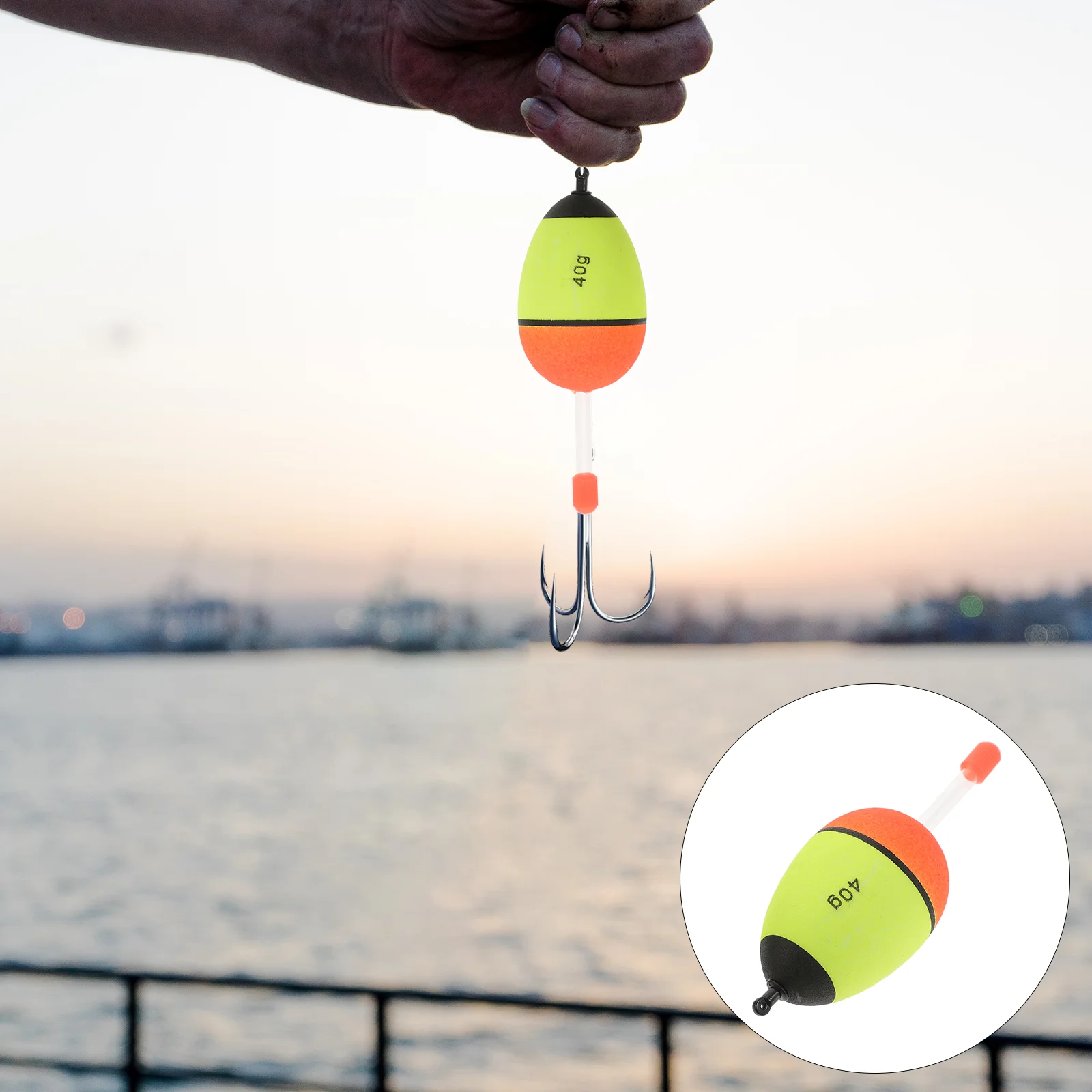 10 шт. поплавок для рыбалки плавающая приманка принадлежности моря ​ Рыболовный