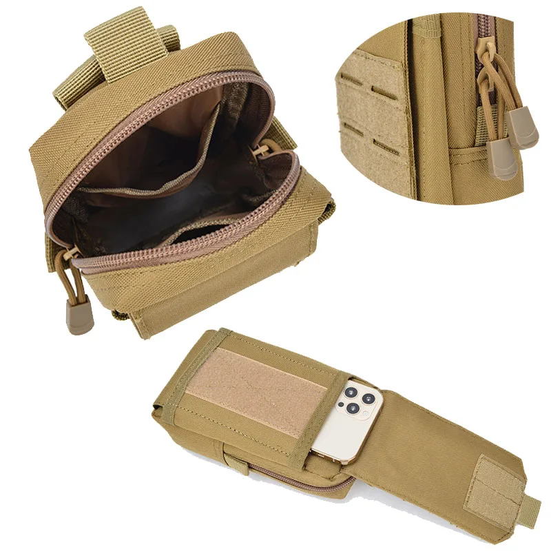 Tactical Moller Bag - поясная сумка для мобильных телефонов, инструментов EDC и аксессуаров для охоты и работы, с отделением для инструментов.