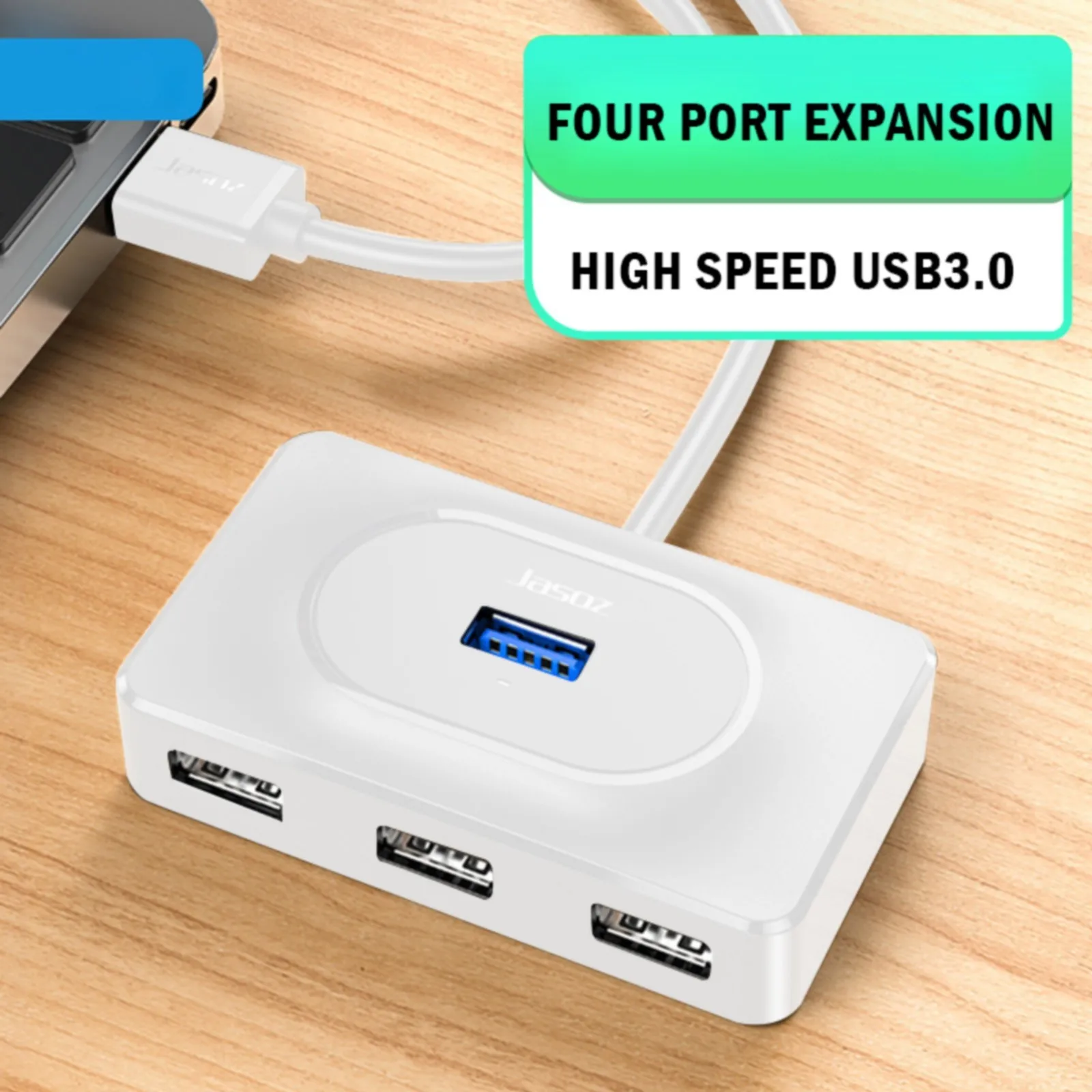 

2023 New Third Reality Hub USB 3.0 Hub 4 Port USB Hub High Speed Portable USB Splitter For Multiple Ports To Laptop