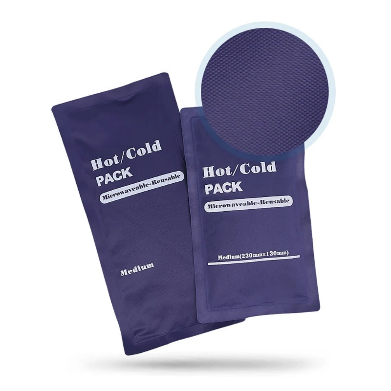 Пакет со льдом для травм Многоразовый пакет с горячим и холодным гелем плеч