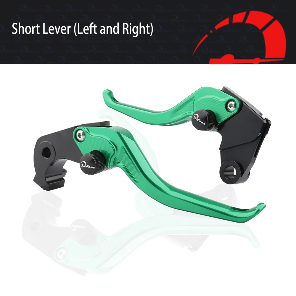 Fit For ZX-6R/ZX636  2005-2006 Motorcycle Accessories Short Brake Clutch Levers Adjustable Handle Set ZX6R ZX-636 2005 2006