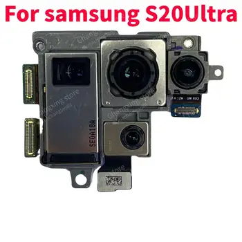 Samsung Galaxy s20 Ultra g988b g988f g988u g9880用の100% テストoemリアカメラ