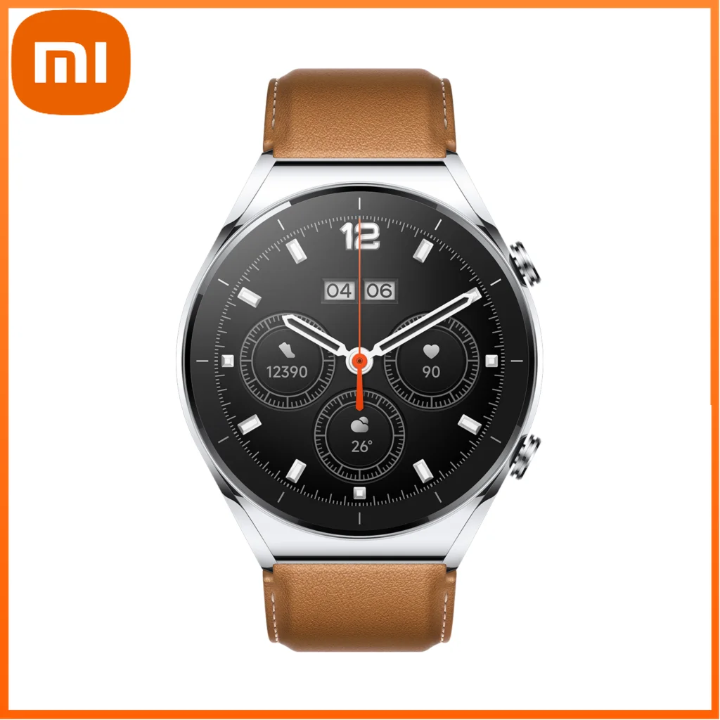 

Xiaomi Watch S1 GPS Smartwatch AMOLED Sapphire Display Blood Oxygen Wireless Charging 5ATM Waterproof Watch
