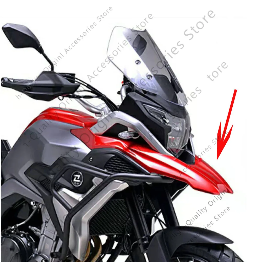 

For Colove KY 500X Motorcycle Beak Nose Cone Extension Front Fender Fairing Winglets Fit Colove KY500X