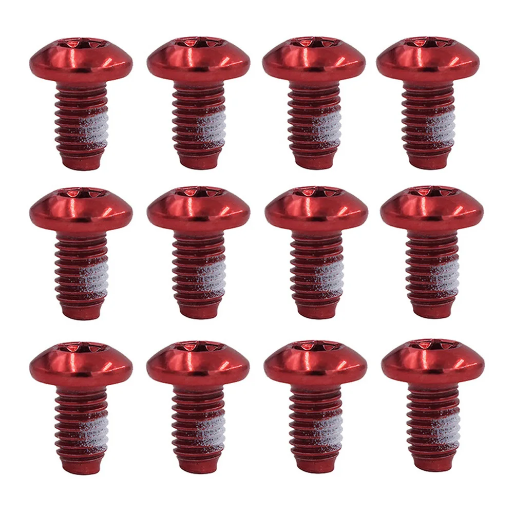 

Bolts Screws Rotor Stainless Steel 12 * 12 Pcs Bicycle MTB Disc Brake M5 X 9mm Road Bike Sporting High Quality