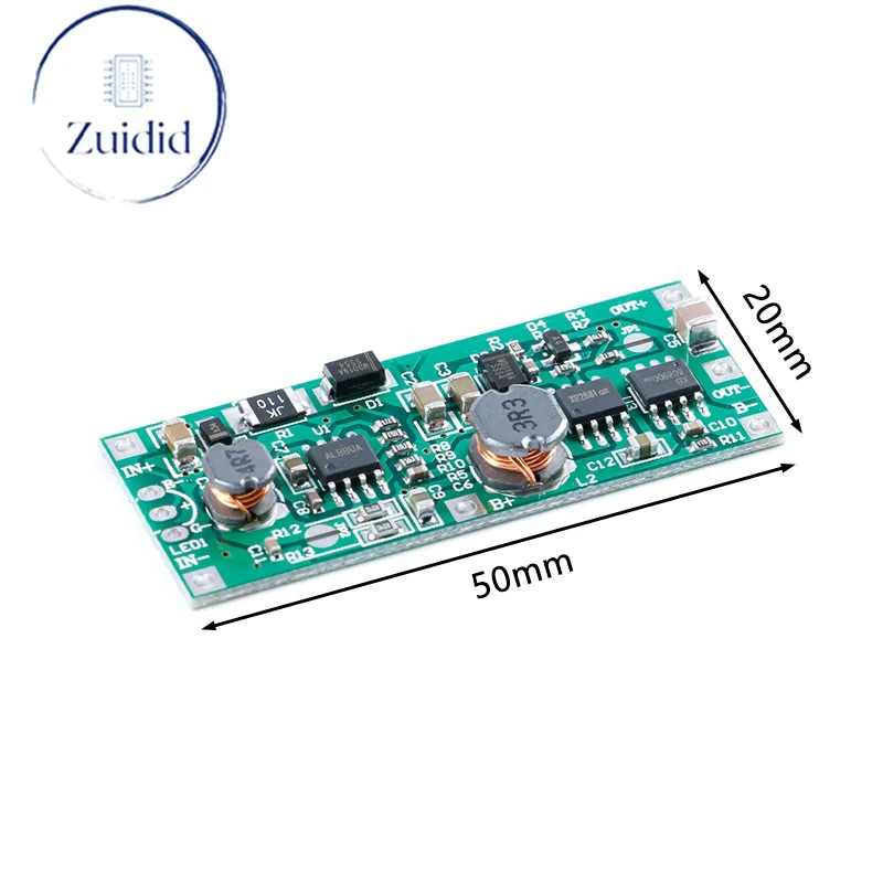 DC5V-12V to 12V зарядный модуль для литиевой батареи 18650