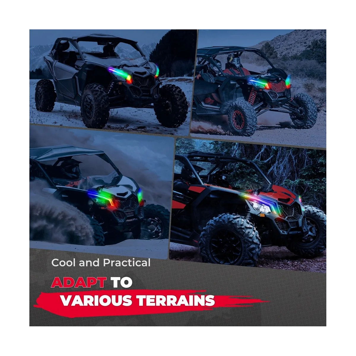 

UTV светодиодный Передняя Подпись светильник указатели поворота для X3 XDS 2017 710004994 &