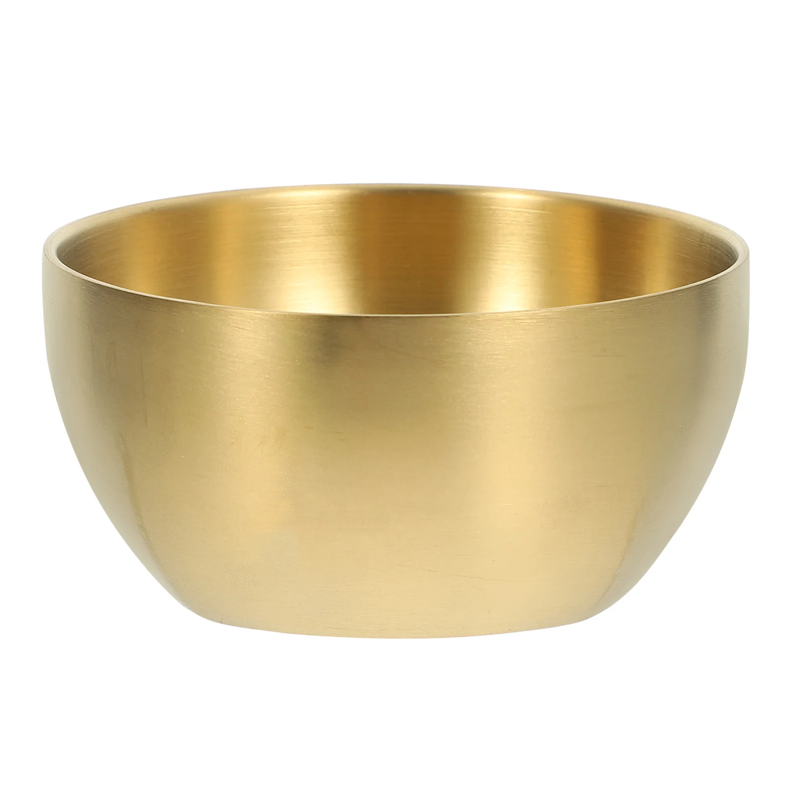 

Bowl Bowls Steel Stainless Soup Metal Serving Cups Noodle Double Rice Salad Insulated Snack Mixing Appetizer Ramen Prep Dish