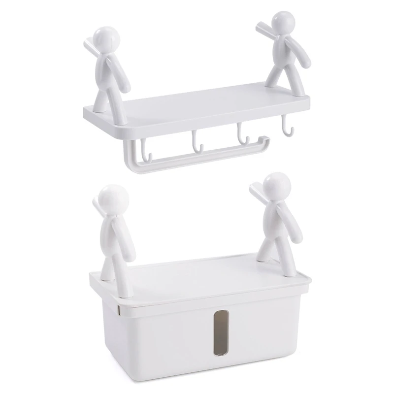 Новый многофункциональный маленький человеческий тип два в одном настенный ящик