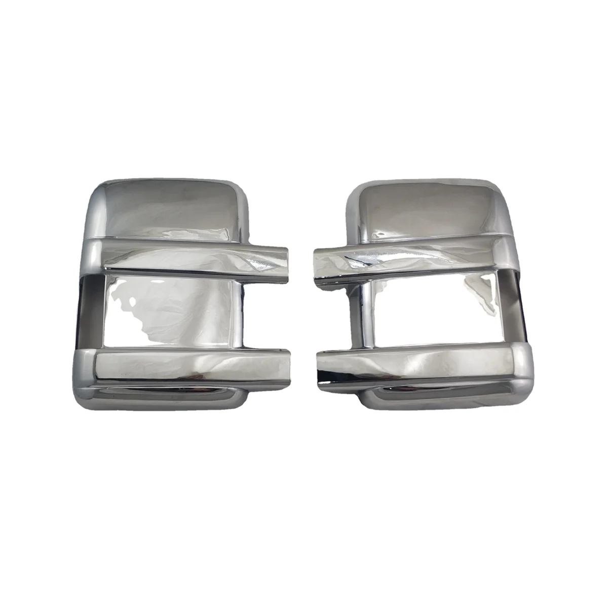 

Автомобильный хромированный серебристый чехол для бокового зеркала заднего вида, отделка, чехлы для заднего зеркала, оболочка для Ford F250 F350 F450 Super Duty