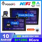 Автомагнитола Podofo, мультимедийный видеоплеер на Android, с 7 