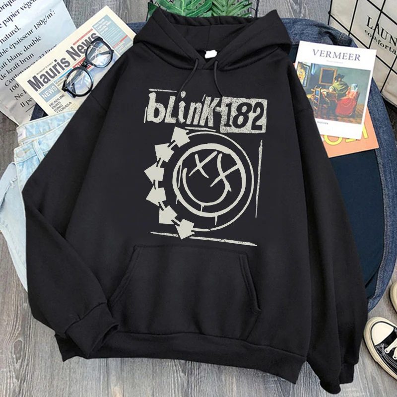 

Blink-182 Punk Band Rock Music Hoodie Men Popular Fashion Casual Sweatshirts Autumn Long-sleeve Pullovers Unisex Clothes Tops