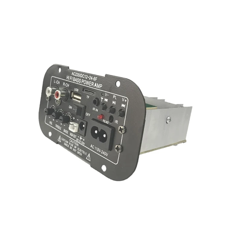 

30W Power Amplifier Board Audio Bluetooth Amplificador USB FM Radio TF Player Subwoofer DIY Amplifiers For Car