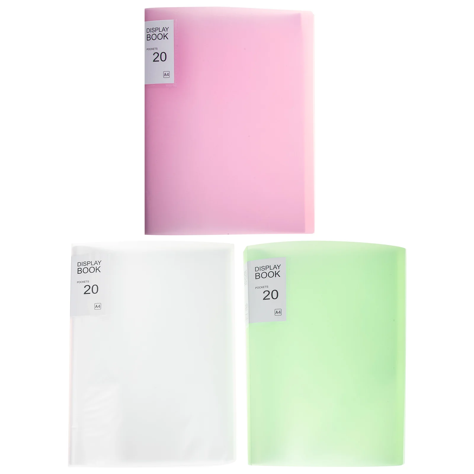 

3pcs Multi-Layer Loose-Leaf Folder A4 File Bag Student Paper Storage Book File