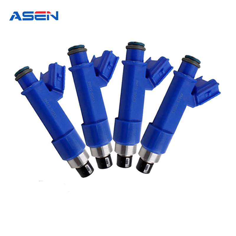

4PCS/LOT 23250-21040 23209-21040 Car Fuel Injector For Toyota Yaris 2006-2014 Corolla 2000-2015 High Flow Auto Replacement
