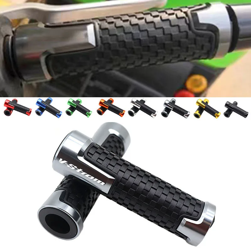

Motorcycle 7/8"22mm Universal Anti-Slip Handle Bar Handlebar Grips For Suzuki V-Strom Vstrom V Strom DL 650 DL 1000 DL 650/1000