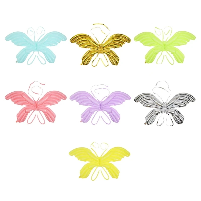 

L5YA Halloween Cosplay-Fairy Angel Wing Insect Theme Costume Balloon Butterfly-Wings