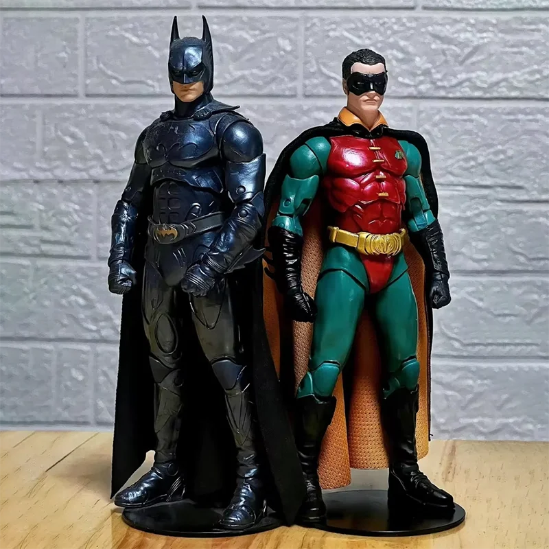 Mcfarlane Dc Multiverse Batman Forever Robin Riddler двухсторонняя экшн-фигурка кукла Фигурки ПВХ