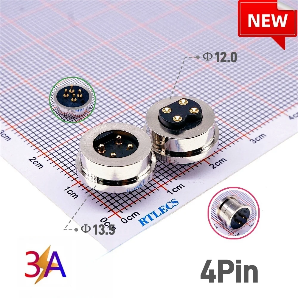 Магнитный разъем POGO PIN RTLECS MG01xx-x