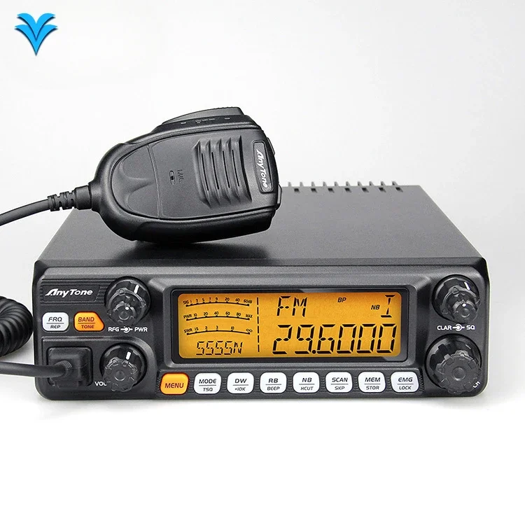 AnyTone 5555N II 60 Вт SSB Высокомощное CB-радио 27 МГц с дальнего действия 25 615 ~ 30 105