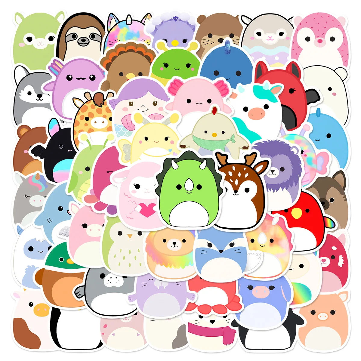 

10/30/50PCS Popular Cute Animal Coffee Sticker Pack Skateboard Guitar Decoration DIY Laptop Cartoon Waterproof Graffiti Wholesal