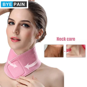 1Pcs BYEPAIN Women Gel SPA Neck Wrap Mask Moisturizing Belt Beauty Skin Neck Care Natural Plant Firm