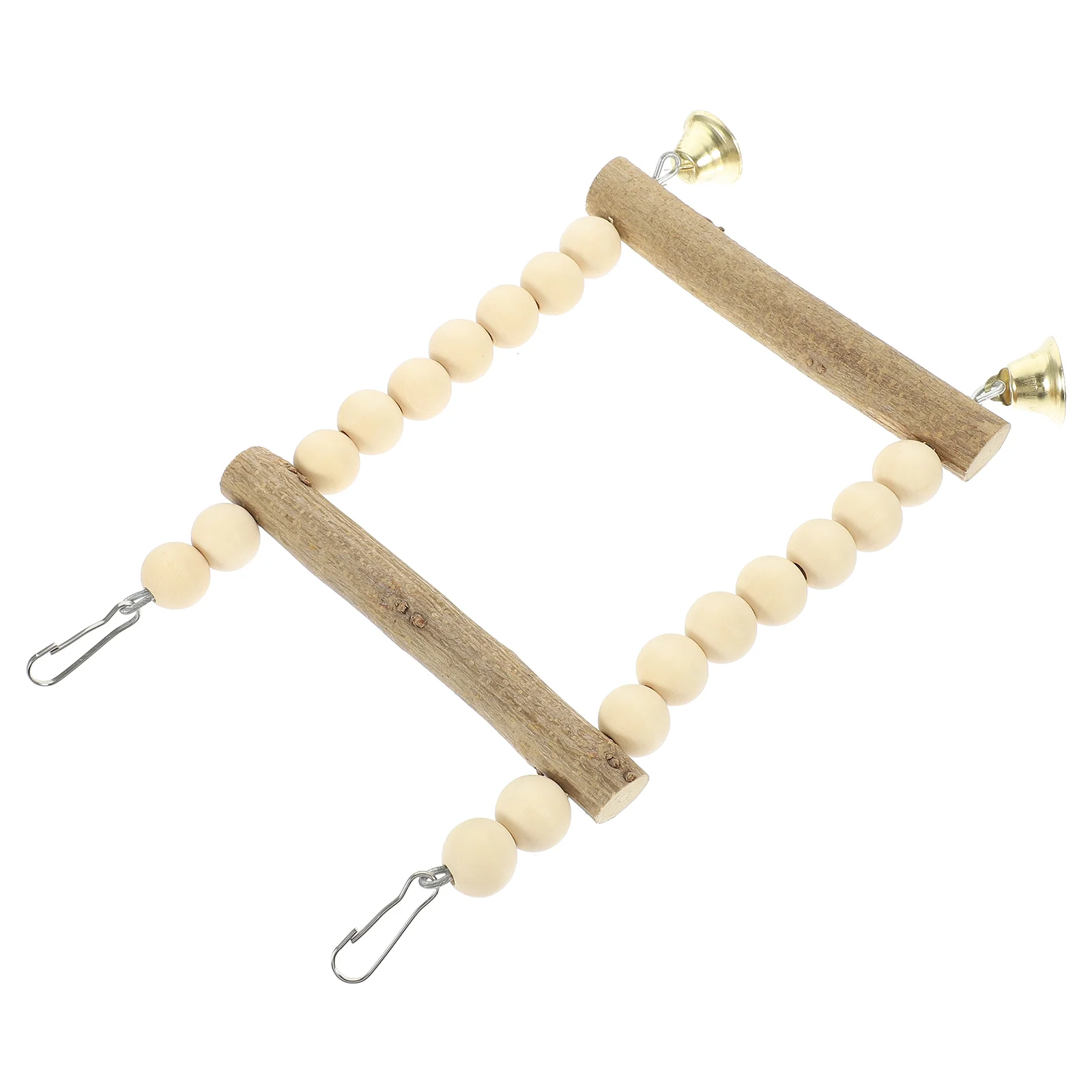 

Wooden Bird Toy Cage Swing Train Parrot Toys Stand Training Supplies Xuan