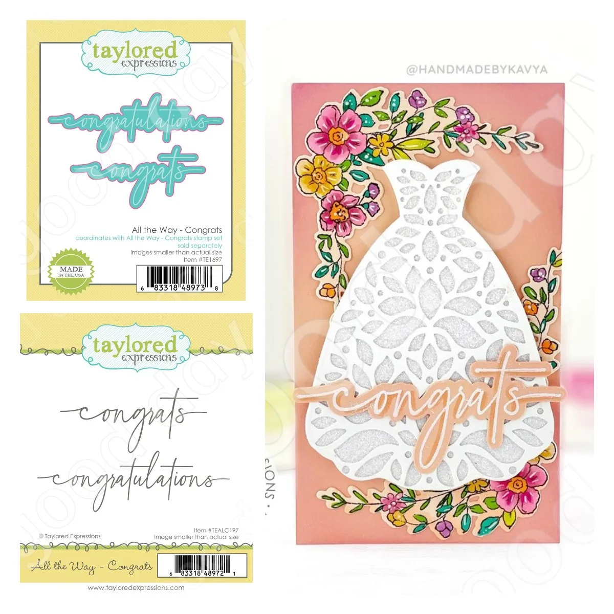 

2022 Arrival New All the Way - Congrats Metal cutting Dies and Stamps Scrapbook Diary Decoration Embossing Template Diy Handmade