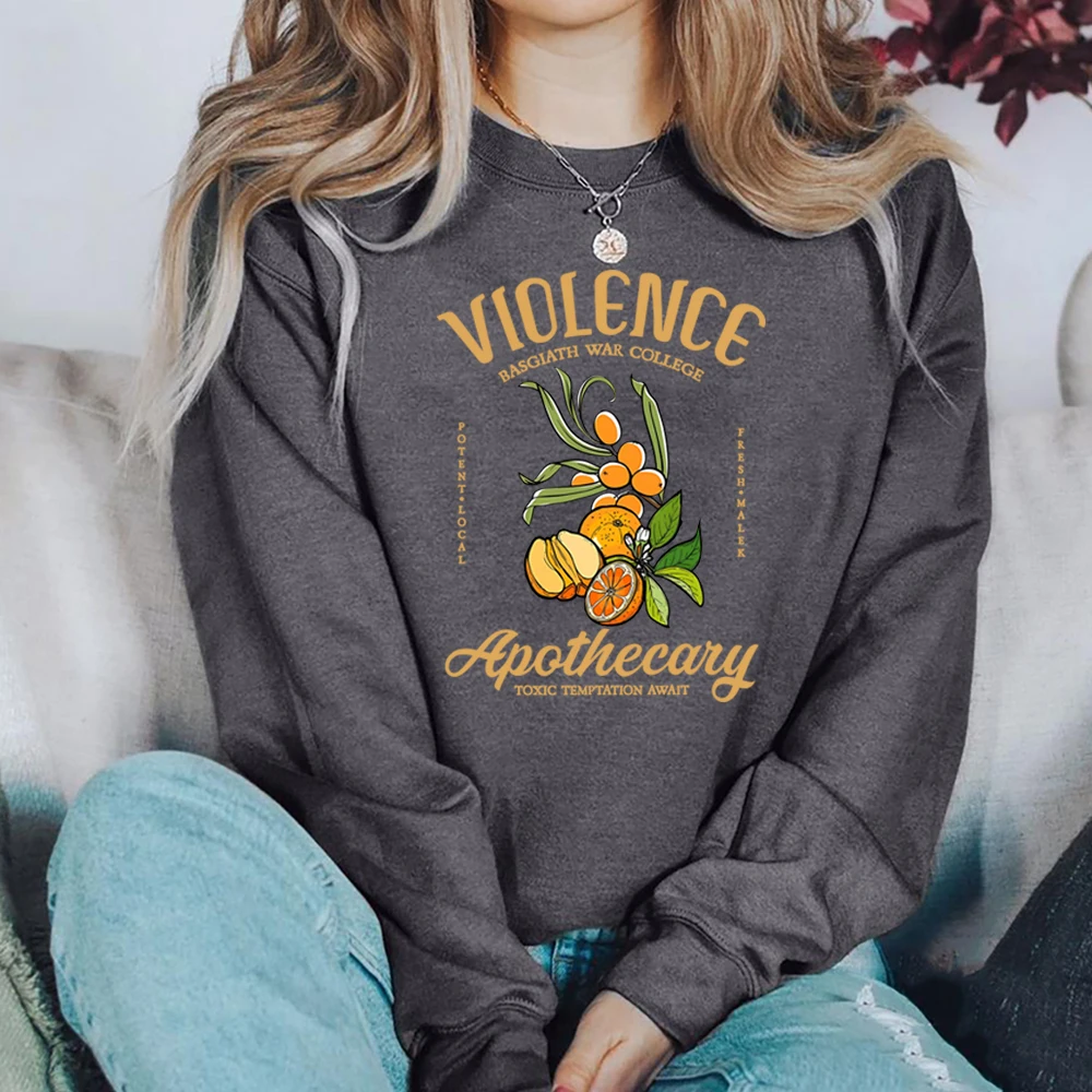 Свитшот с изображением четвертого крыла фиолетового сорренгэйла