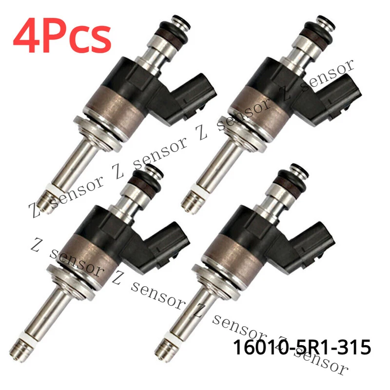 Фото Комплект из 4 топливных форсунок Z+ для Honda 2015-2019 1.5L KA6MT KACVT 16010-5R1-315* №1