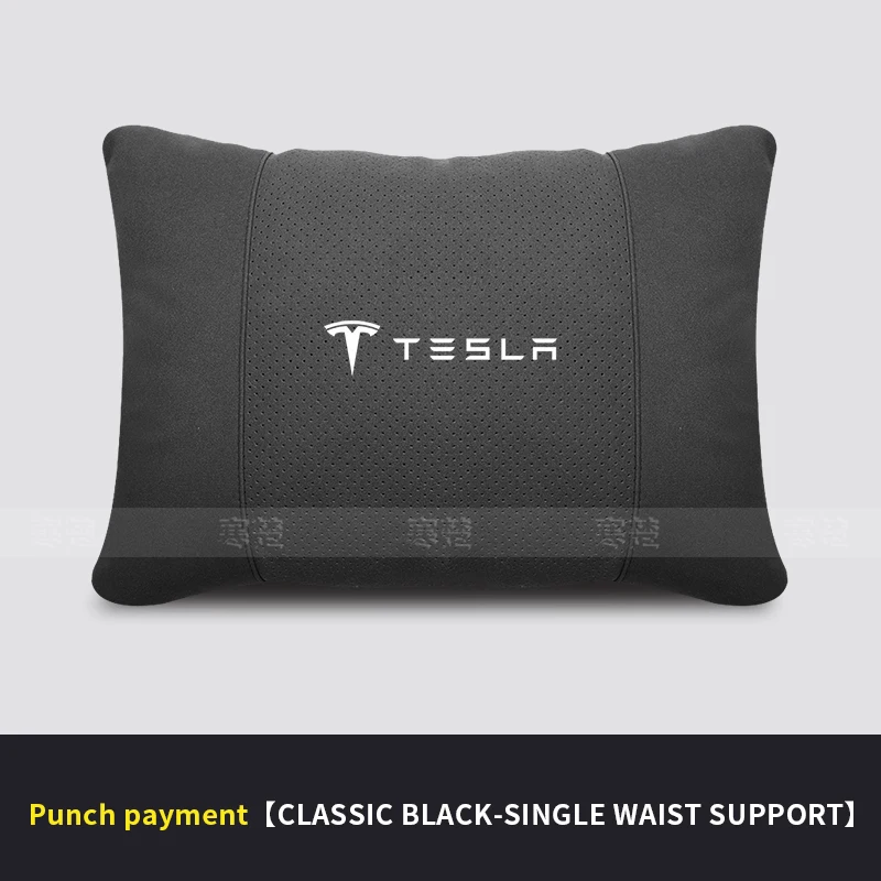 

Подголовник автомобиля, поддержка шеи, поясничная подушка для сиденья, дышащая мягкая подушка для шеи, поясная подушка для Tesla Model 3 Model Y Model S Model X