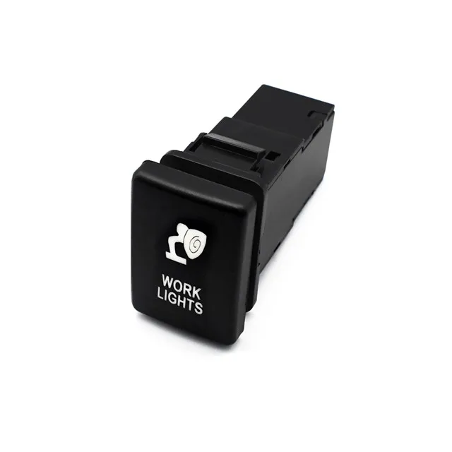 

Сисветодиодный светодиодная подсветильник ка 12 В переключатель вкл/выкл кнопка сигнальной лампы Переключатель 33x22 мм для Toyota Landcruiser Yaris RAV4