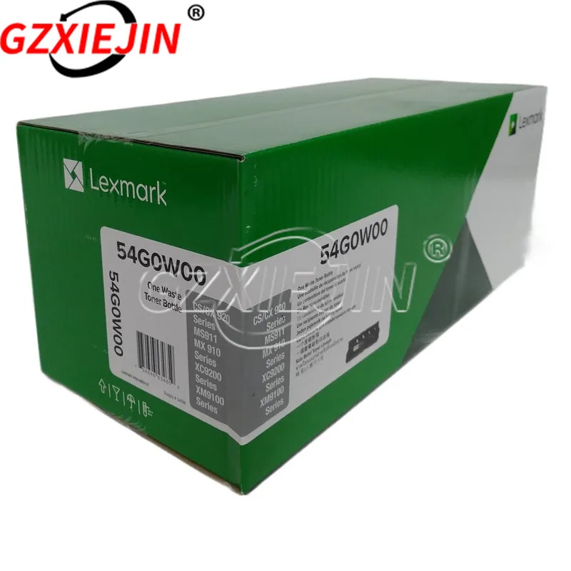 

Для Lexmark CS921 CS923 CX920 CX922 CX923 CX924 MS911 MX912 XC9225 Printer 54G0W00 бутылка/коробка/контейнер для отходов тонера