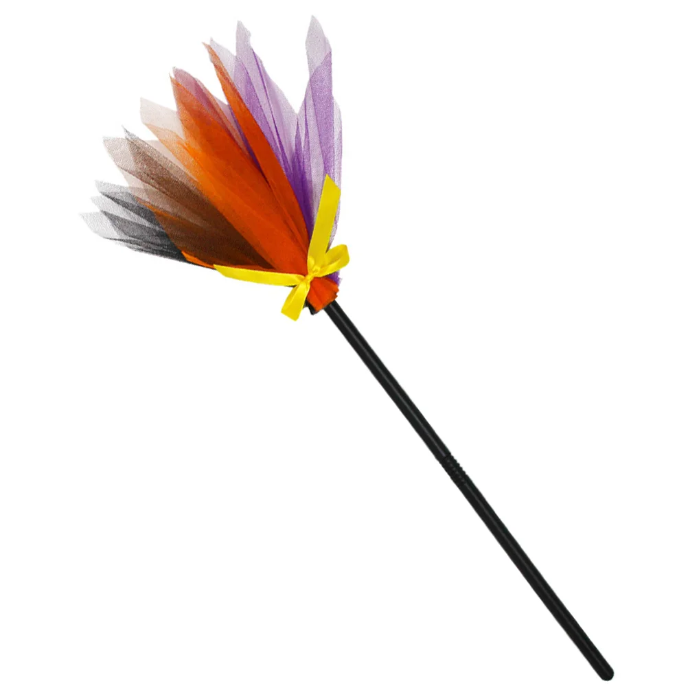 Хэллоуин метла дети косплей платье ведьмы реквизит Поттер светодиодный свет