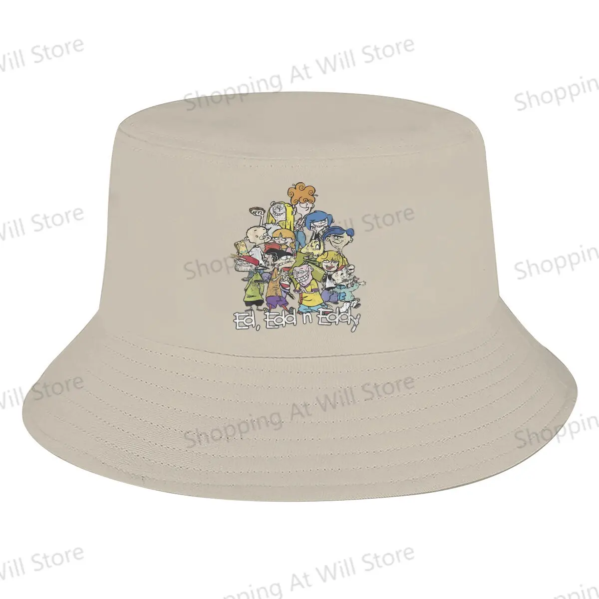 Групповая съемка LogoEd Edd n Eddy The Mis-edventure унисекс Складная Рыбацкая шляпа для мужчин
