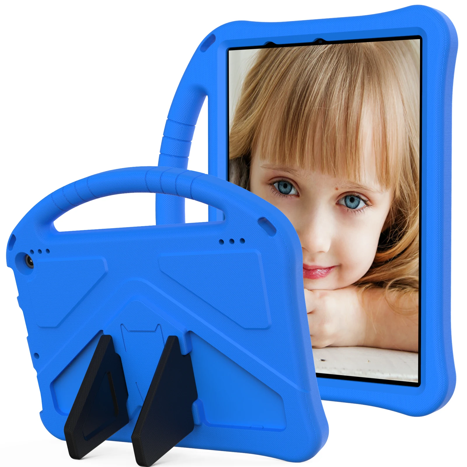 Чехол для Amazon Fire Max 11 13-го поколения 2023 EVA Hand Holder Kids Stand Tablet Cover HD 10 8 Plus 2021 2020 7 2022