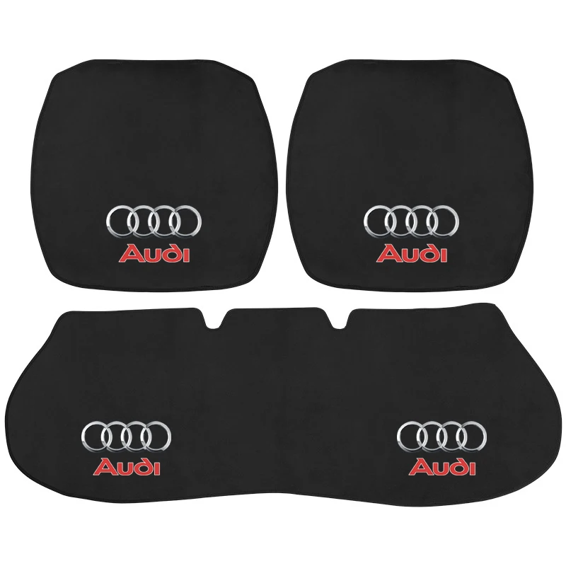 Car Seat Cushion Non-Slip Cover Ice silk Velvet Plush For Audi A4 A3 A5 A6 A1 A7 A8 Q2 Q3 Q5 Q7 Q8 TT Accessories |