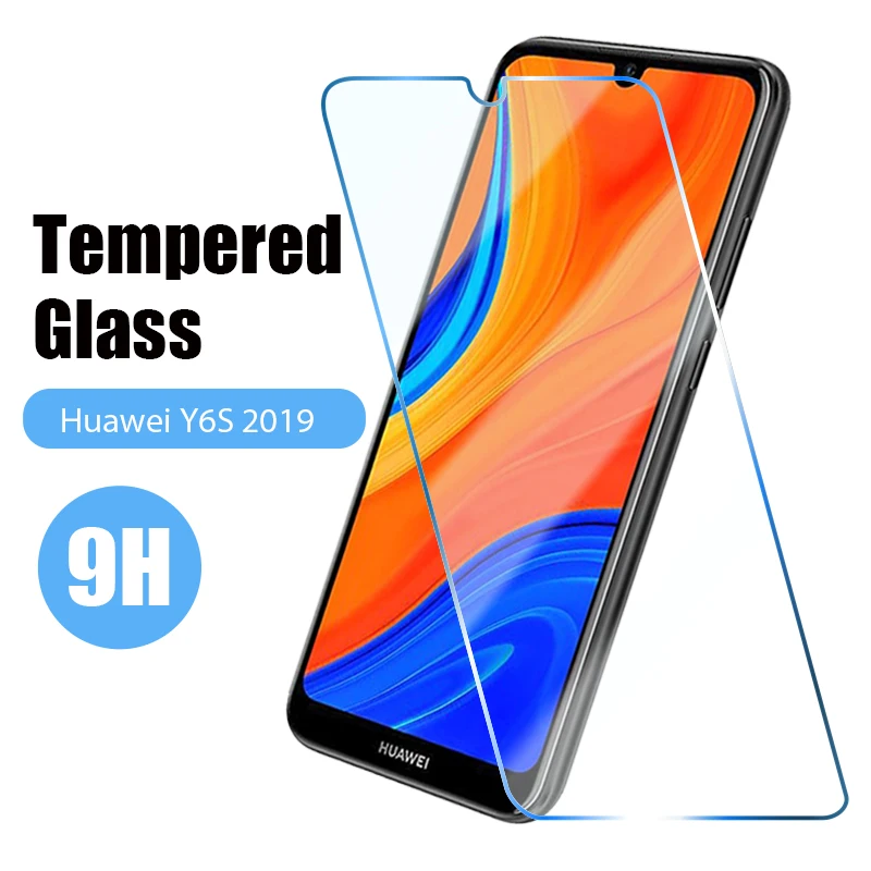 9H Tempered Glass For Huawei P Smart Z 2020 2019 2017 P Smart S Phone Film Protective Glass On Huawei Y6 Pro ii Screen Protector