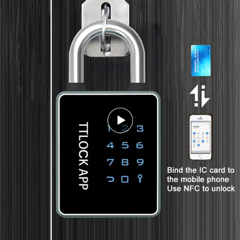 

Intelligent Locking Waterproof Blanco Y Negro Cerradura Inteligente Durable Dustproof Lock Electron Smart Lock Kirsite